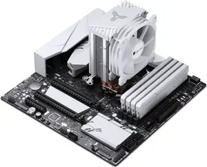 CPU cooler Jonsbo CR-1400 E White with 140mm fan, tower air cooler, white finish