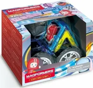 Magformers Kart Rally Set — магнитный конструктор MAGFORMERS, 9 деталей