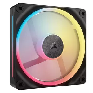 Ventilators Corsair iCUE LINK LX120-R RGB 12 cm Melns 2400 apgr./min 3.8 mmH2O