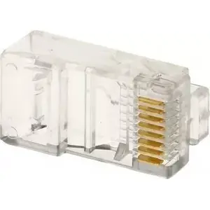 Модульный вставной разъем RJ45 No name RJ45/C*P100 — кейстоун для сетевых кабелей