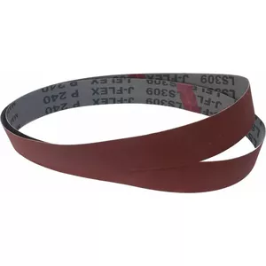 Sanding belt Glob 35 x 650 mm, flexible cloth, grit P400