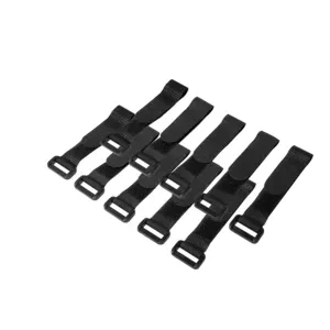 LogiLink KAB0056 kabeļu saite Neilons Melns 10 pcs