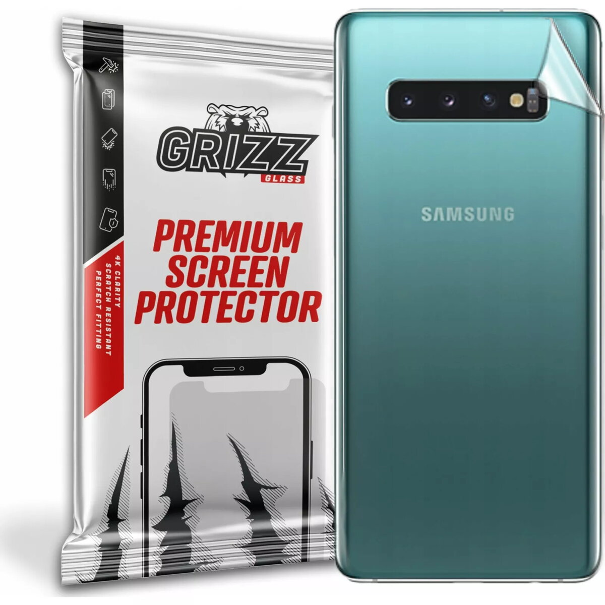Aizmugures stikls (tempered) Samsung Galaxy S10+