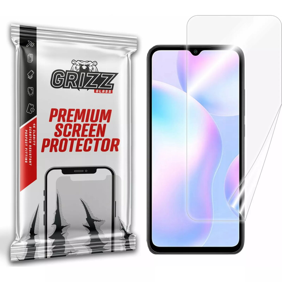 Keramiska ekrāna aizsargplēve GrizzGlass priekš Xiaomi