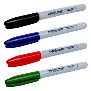 Pastāvīgais marķieris Proline Tools 38033 45 gab Melns Zils Sarkans Zaļš