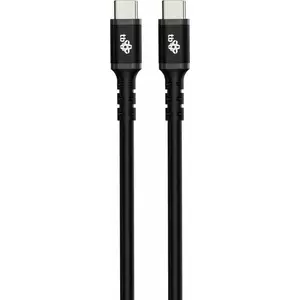 USB-C to USB-C Cable TB Print AKTBXKUCC2SI10B 1 m Black