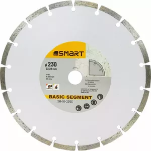 Алмазный диск сегментный Smart, 230 мм (модель SM-10-230S)