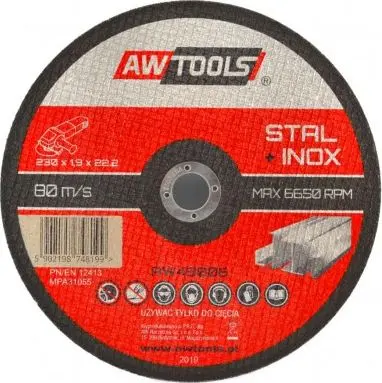 Leņķa slīpmašīnas piederums AWTOOLS AW49006 Svars