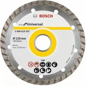 Алмазный отрезной диск 125 мм TURBO ECO Bosch (MPN 2608615037)