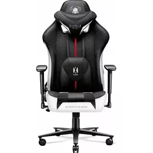 Gaming chair Diablo Chairs X-PLAYER 2.0 King Size Black-White — ergonomic gaming seat