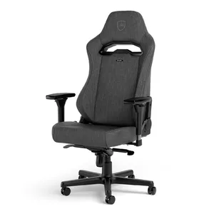 Игровое кресло PC noblechairs HERO ST — мягкое сиденье, серое, высота 131–140,5 см, ширина сиденья 51 см, макс. нагрузка 150 кг