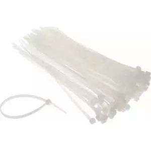 Cable organizer No name OPASKA KABLOWA OPC-200X4.2/W*P100 — cable tie strip, 200 mm × 4.2 mm, pack
