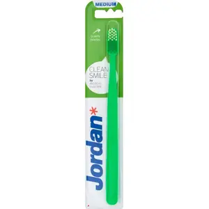 Zobu suka Jordan Clean Smile medium — manuāla, vidējas cietības sari