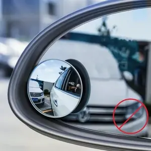 Mirror Baseus Full view blind spot Mirror rear-view accessory, black, 49×49×13 mm