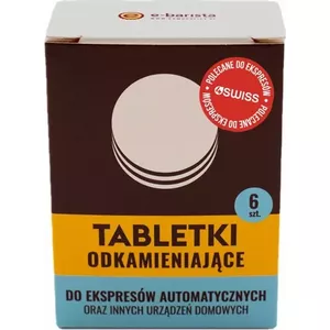 Таблетки для удаления накипи 4Swiss, 6 шт. для кофемашин — упаковка 6 таблеток, для бытовых эспрессо и капельных машин