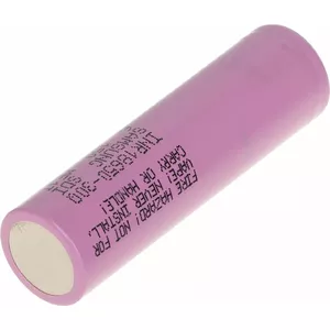 Rechargeable Lithium-Ion Battery Samsung 18650 3000mAh, single cell