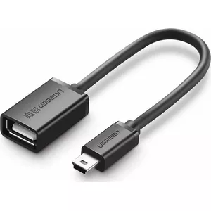 USB adapter UGREEN UGR1086BLK miniUSB to USB, black