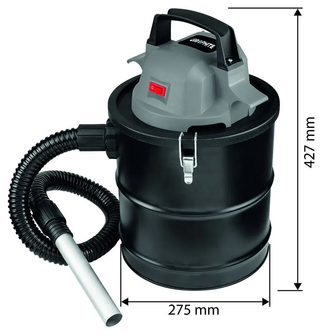 Пылесос для золы GRAPHITE 58GE125 Photo 6