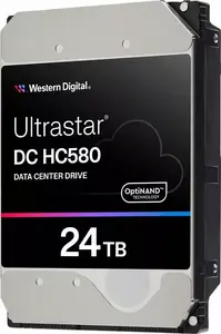 Internal hard drive Western Digital Ultrastar DC HC580 24 TB 7200 RPM 512 MB 3.5" SATA