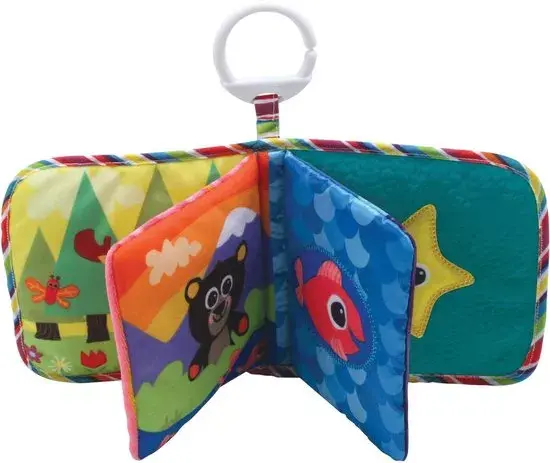 TOMY Lamaze Classic Discovery Book — мягкая развивающая книжка Photo 3