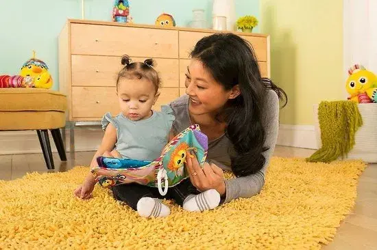 TOMY Lamaze Classic Discovery Book — мягкая развивающая книжка Photo 4