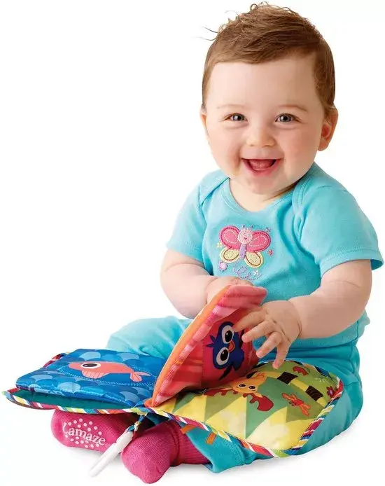 TOMY Lamaze Classic Discovery Book — мягкая развивающая книжка Photo 5