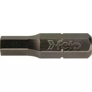 Hex bit FELO FL02440010 4.0 mm x 25 mm straight hex screwdriver bit