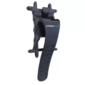 Pasīvs viedtālruņa turētājs SkateFlash Portable — velosipēda stiprinājums, melns