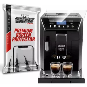 Hibrīda aizsargstikls GrizzGlass priekš DeLonghi Eletta Capuccino EVO ECAM 46.860.B (GRZ8663)