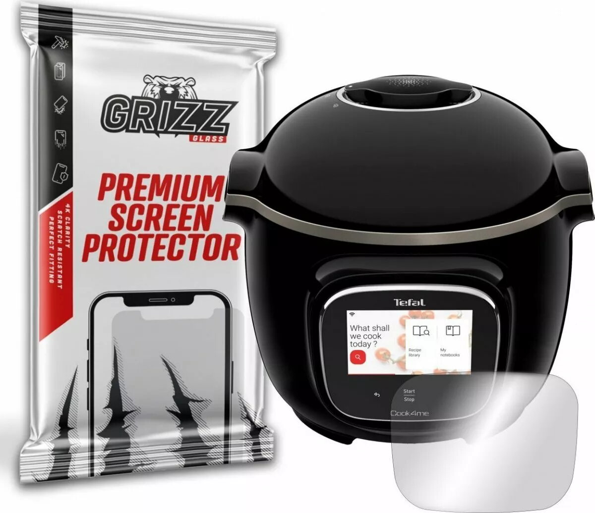 Hibrīdais stikls GrizzGlass priekš Tefal Multicooker