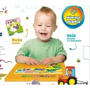 Children's Sound Puzzle Dumel 'Sounds Around Us - Village' DG 82726 for early learning and auditory development