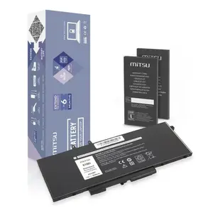 Аккумулятор для ноутбука MITSU для Dell 4GVMP 8000 мАч 7.6В