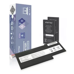Аккумулятор MITSU BTY-M6K MS-17B4 11,4В 4300мАч (49Вт·ч) для ноутбуков MSI