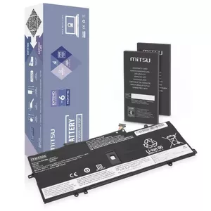 MITSU Laptop Battery for Lenovo ThinkPad X1 Yoga 4th 5th Gen and Carbon 7th 8th Gen, 3325mAh 15.36V
