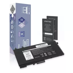 Аккумулятор для ноутбука MITSU для Dell Latitude 5410, 5411, 5500, Precision 3541, 3550, 4000мАч, 11.4В