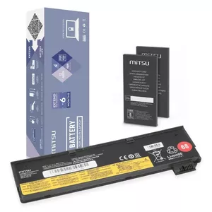 MITSU Laptop Battery for Lenovo ThinkPad, 2060mAh, 24Wh, 11.4V