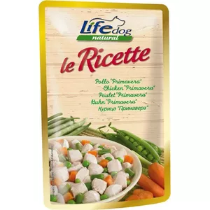 Влажный корм для собак пауч Life Pet Care LIFE DOG Chicken Primavera 95 г (пауч)