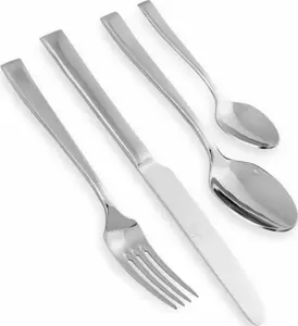 Cutlery set No name 24-piece, polished finish, 3 mm thickness, dishwasher-safe