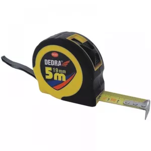 Tape measure Dedra M382 — 1 pc, compact handheld measuring tape