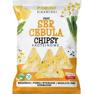 Candy Jetting System Piramidki proteinowe serowo-cebulowe 60 g – savory cheese-onion protein pyramids