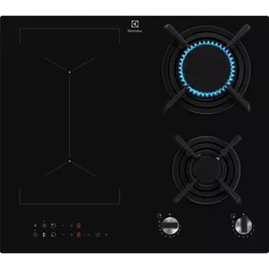 Electrolux KDI641723K hob Black Built-in 60 cm Combi 4 zone(s), Rotary, Touch