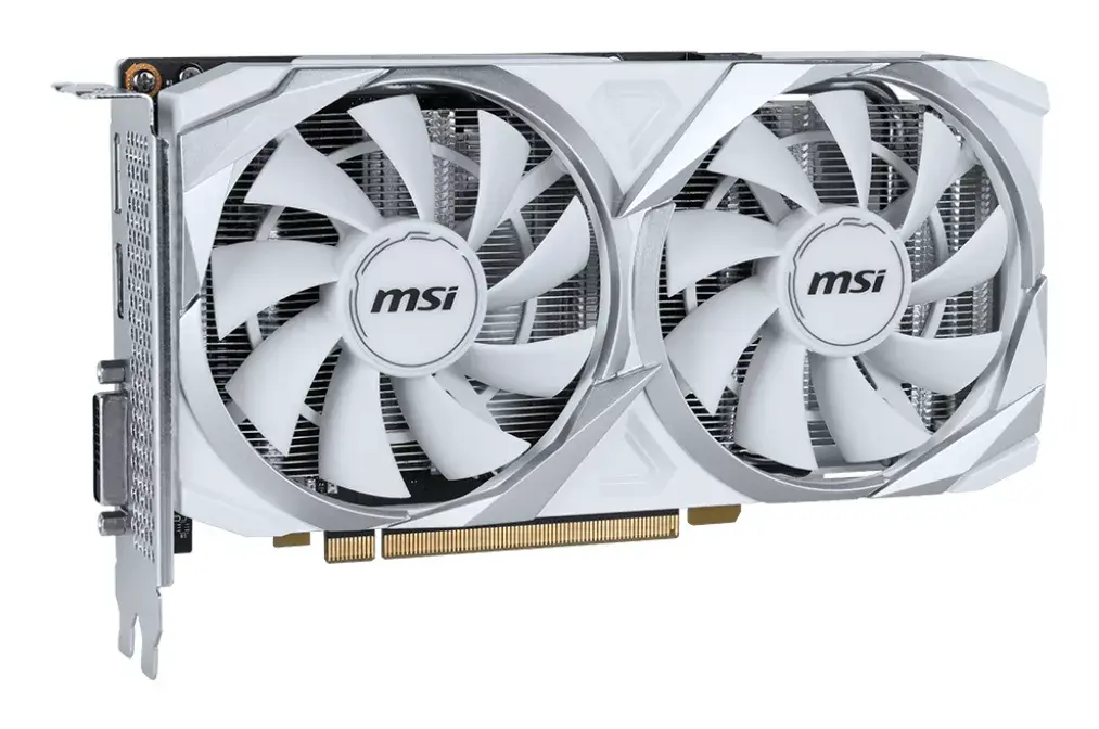 Graphics Card MSI VENTUS RTX 3050 2X XS WHITE 8G OC Photo 3