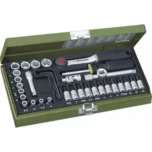 Tool set Proxxon PR23080 — 36-piece mechanic's and household tool kit