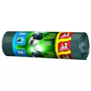Trash Bags 35 L 15 pcs, JAN Niezbędny (ZZAJAN371) — 35-litre garbage bags, 15-count