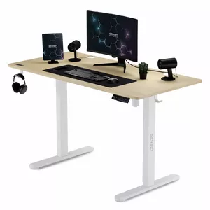 Электрический поднимающийся стол Sense7 Nojo 120x60 см, White Pine