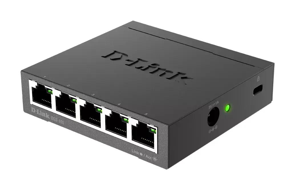 Neadministrēts slēdzis D-Link DGS-105 Photo 2