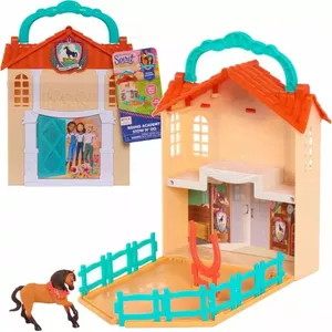 Just Play Mustang Spirit Riding Free Palomino Bluffs 39395 — rotaļu zirga figūra