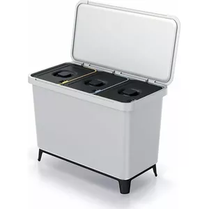 Trash bin Prosperplast NKS45W3-427C White – 45 L recycling bin, plastic