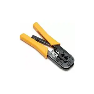 Fluke Networks Modular Crimper for RJ45, RJ12, and RJ11 Connectors