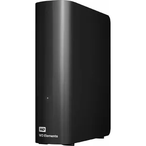 External Desktop Hard Drive Western Digital WD Elements 4 TB USB 3.2 Gen 1 (Micro‑B) Black
